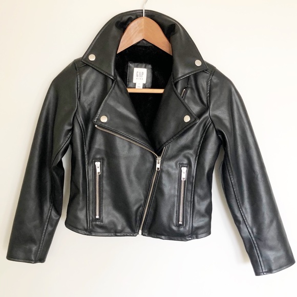 Gap Faux Leather Moto Jacket - Picture 2 of 10